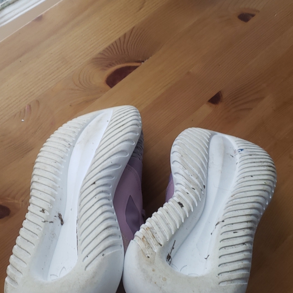 ADIDAS tubular purple sneakers tennis shoes - Picture 3 of 10